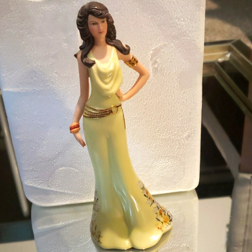 Bradford Exchange TIMELESS BEAUTY COLLECTION DENISE-1970’s Doll By Lena Liu
